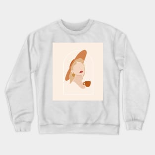 Decorative Modern Illustrations Crewneck Sweatshirt